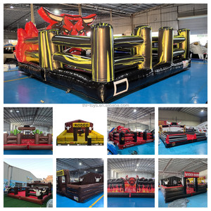 Máquina Inflable Mecánica Eléctrica de Toro Mecánico para Fiestas y Carreras de Toros - Product Image 4