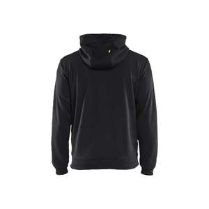 BLAKLADER-Sweat à capuche 336325269933S avec fermeture éclair complète Noir/Jaune-EAN 7330509550212 WORK HOODIES - Product Image 2