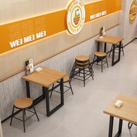 Chaise de restaurant commerciale moderne en métal, tailles et couleurs personnalisables pour la restauration rapide, les restaurants de nouilles, les salons de thé, les traiteurs et les boutiques de desserts