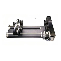 Dispositif rotatif ou table de gravure laser en aluminium pour usage agricole, outil auxiliaire de gravure et de marquage, mandrin de fixation, moteur DC 24V