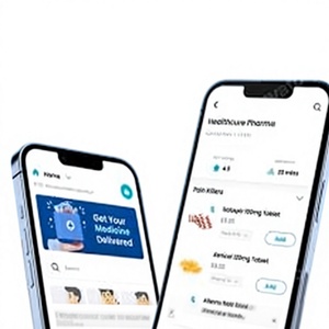 Aplicación Móvil de Entrega de Farmacia Confiable para Pedidos de Medicamentos, Carga de Recetas, Entrega Rápida a Domicilio, Stock MAC, Internet - Product Image 1