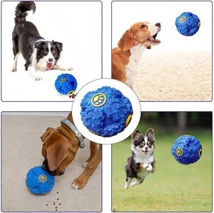 Factory New Design Durable Interactive Travel Dispensing TPU Squeaky Chew Teeth Cleaning Eco-Friendly <b>Dog</b> Feeder <b>Ball</b> Toys - Product Image 2