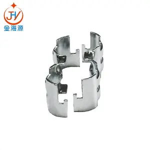 Hight Quality Lean Pipe Metal Fittings Double Hinge Parallel Pipe Rack Metal Joints Lean System Accessories