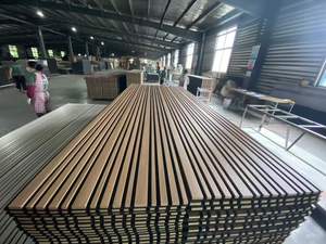 Panneaux acoustiques écologiques de haute qualité avec placage bois pour entrepôts, hôtels et appartements – Design moderne, réduction du bruit de 90 % - Product Image 4