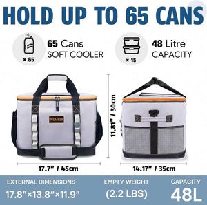 Free Sample Wholesale Travel Large Fish Carrier <b>Kayak</b> Insulated Cooler Bag Portable Waterproof Fishing Catch Bag - Product Image 3