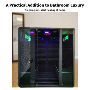 Yite đôi trong Nhà hàng không nhôm thiết kế hiện đại chống UV bảo vệ 2 máy sưởi thương mại Nhà hồng ngoại xa Graphene phòng tắm hơi - Product Image 4