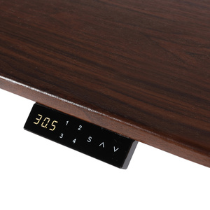 2022 Luxury Two <strong>Wooden</strong> <strong>Desktops</strong> for Metal Adjustable Desk Electric Motorized Height Adjustable Desk - Product Image 6