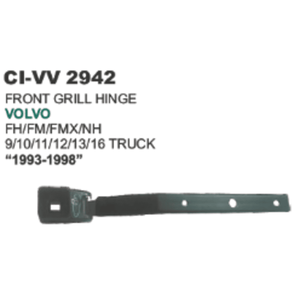 Bisagra Delantera para Parrilla de Coche, Marca CI CAR, Modelo 2017, 2942 - Product Image 1