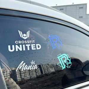 Factory <strong>Custom</strong> Lettering Transfer <strong>Window</strong> logo <strong>Stickers</strong> Self Adhesive Vinyl Printing Car <strong>Window</strong> <strong>Stickers</strong> - Product Image 3