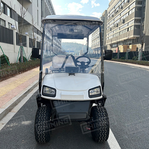 Chariot de golf OEM bon marché Véhicule utilitaire électrique 4 places voiturette de golf vintage - Product Image 3