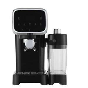 PANCERKA, nueva Cafetera Inteligente Digital italiana Espresso, máquina de doble caldera <span class=keywords><strong>para</strong></span> el hogar, tanque de leche, eléctrica semiautomática <span class=keywords><strong>para</strong></span> hoteles - Product Image 1