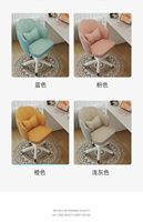 Chaise de salon de coiffure de luxe, matériau en éponge recyclée durable, réglable en hauteur, rotation à 360 degrés, utilisation commerciale dans le salon