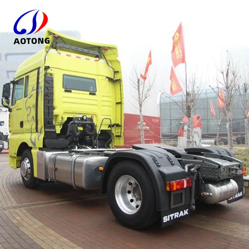 Chinese Nieuwe Sitrak 4X2 Hebben Luchtvering Tractor Head Truck In Voorraad Voor Rusland