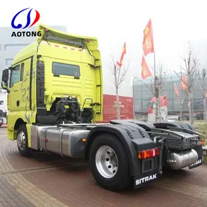 Chinesische neue Sitrak 4x2 haben Luftfederung Traktor Head Truck auf Lager für Russland