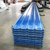 Günstige Transparente Glasfaser-Wellplatten Hitzebeständig Anti-UV Wasserdicht Windbeständig Langlebig FRP für Lagernutzung 5+ Jahre