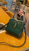 Sac à main vintage en cuir huilé pour femme, sac à bandoulière de luxe en cuir de vachette véritable, sacoche classique à poignée supérieure avec 3 sangles de transport