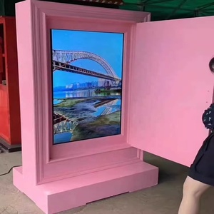 Parc Voyage dans le temps en plein air Toute porte Détournement <span class=keywords><strong>Netflix</strong></span> Carte d'auto-assistance scénique personnalisée Prendre des photos n'importe quel cadre de porte - Product Image 3
