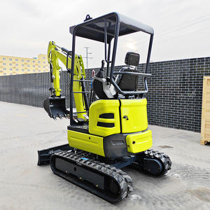 Gratis verzending Diesel kleine graafmachine 1,8 ton volledig hydraulische micro-graafmachine bouwplaats krappe ruimtes compacte graafmachine onderdelen - Product Image 4