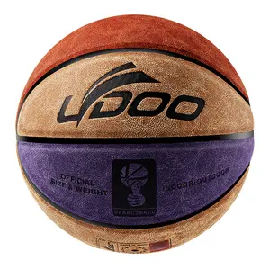 Großhandel Mode Sport Retro Outdoor Match günstigeren Preis Ball maßge schneiderte Größe 7 aufblasbaren Basketball ball