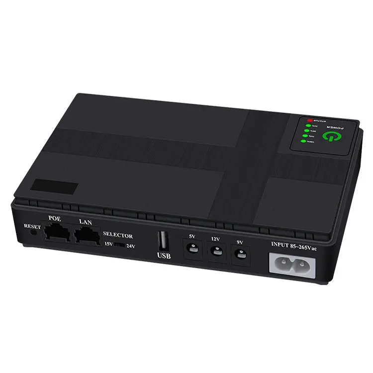 SHANPU Mini Ups Netzteil Mini DC Ups Poe Port 9V 12V 24V Für Wifi Router