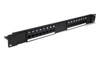 Terlaris 16 Port Panel Tambalan UTP CAT.5e Cat6 1U 19 Inci 24Port 48 Port Keystone Jack Panel Patch untuk Netwok Kabinet