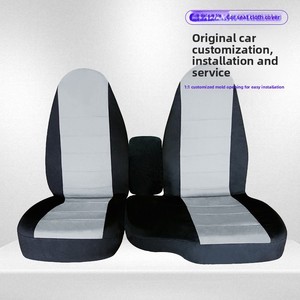 Housse de <span class=keywords><strong>siège</strong></span> banquette arrière haute 60/40 sur mesure pour Ford Ranger 1998-2003 avec direction assistée, <span class=keywords><strong>protection</strong></span> intérieure de la <span class=keywords><strong>voiture</strong></span> - Product Image 1