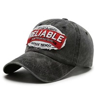 Gorra de Béisbol de Mezclilla Resistente, Unisex, de Algodón, Transpirable, para Primavera/Verano, con Protección Solar, Estilo Duckbill, con Bordado del Alfabeto Inglés