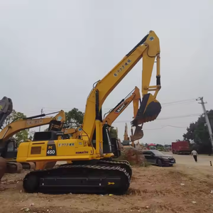 Horas DE TRABAJO bajas, precio bajo, máquina japonesa original barata de 45 toneladas, excavadora Komatsu usada de alta calidad 450-8 a la venta - Product Image 5