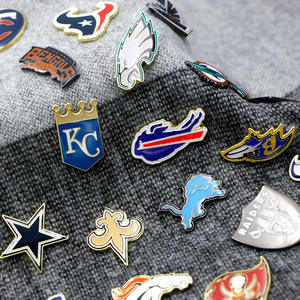 Minnesota <span class=keywords><strong>Vikings</strong></span> Badge numérique imprimé métal broche broche sport thème bijoux pour pour épinglette fabricant NFLTeams Logo Offre Spéciale - Product Image 3