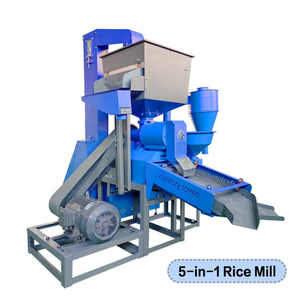HN QDMECH Polisseuse de riz industrielle, machine à éliminer les pierres, décortiqueuse de paddy, décortiqueuse de maïs, outil de traitement des céréales, machine à décortiquer le riz - Product Image 6