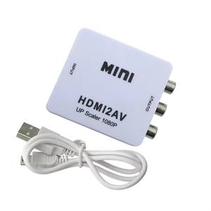 Convertidor HD 2AV 1080p, Caja Blanca, <span class=keywords><strong>Entrada</strong></span> HD a Salida Compuesta AV <span class=keywords><strong>RCA</strong></span> CVBS - Product Image 6