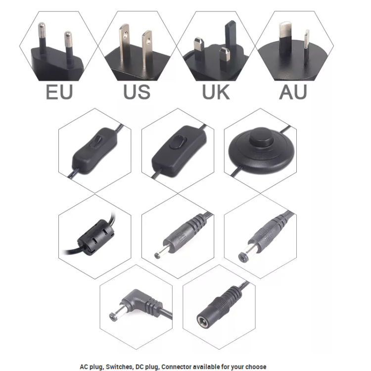 Adattatore Spina UK Per Alimentatore 19V 2.1A Nvidia Shield TV Pro Media SPA040A19W2