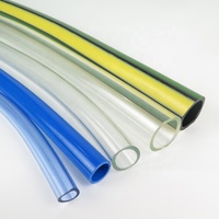 Tuyau d'arrosage flexible en PVC transparent de 1/2 pouce, 1 pouce, 2 pouces, niveau unique