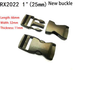 Boucles réglables personnalisées en POM noir recyclé Boucle coulissante en plastique pour tri planeur et échelle - Product Image 5