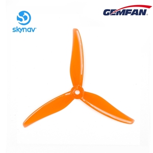 ใบพัด Gemfan 51466 V2 ขนาด 5 นิ้ว 3/3 ใบพัด 4 ชิ้น/2 คู่ สีเหลือง สำหรับโดรนแข่ง FPV มอเตอร์แบบไร้แปรงถ่าน วัสดุพลาสติก ผลิตจากแม่พิมพ์ส่วนตัว - Product Image 3