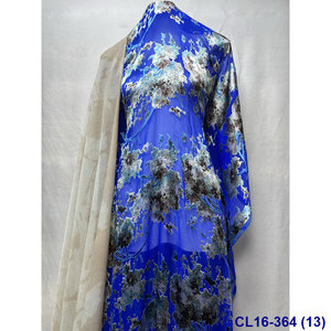 Jacquard métallique mode soudanaise mousseline de soie tissu doux doré Dirac et Gabasar robe somalienne extensible 2 + 2 + 5 mètres - Product Image 3