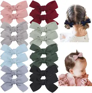 velvet bow knot scrunchies falling tail hair tie scrunchy –