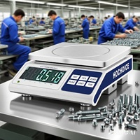 Balances de table industrielles de haute précision 0.1g 1g avec interface RS232
