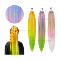 Boîte Vente en Gros Crochet Tresses Extension de Cheveux Twist Synthétique Jumbo Tressage Cheveux Queue de Cheval Extension pour Femme