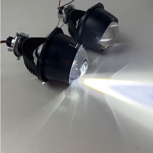 Paire de lampes LED pour voiture H4 H7 9005 9006 HB3 <span class=keywords><strong>HB4</strong></span> 2,5 POUCES <span class=keywords><strong>51W</strong></span> Intégré Faisceau haut et bas Double lentille DC9-16V - Product Image 4