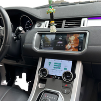 Pantalla Táctil Capacitiva HD 1920*720 con Android CarPlay y Pantalla Dividida para el Tablero de Land Rover Evoque 2012-2019, Integrada con WIFI 1DIN