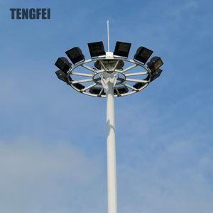 Высококачественный Светодиодный прожектор Tengfei, 20 м, высокая мачта, цена для освещения спортивных стадионов - Product Image 6