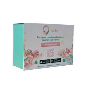 Custom Printed Logo Rigid Cardboard Magnetic Lid Closure Gift Box Packaging - Product Image 1