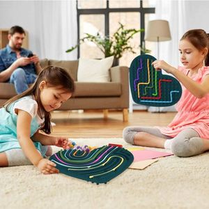 <b>Adult</b> Office Silent Silicone Fidget Stress <b>Anxiety</b> Calming <b>Toy</b> Sensory Activity Board - Product Image 1