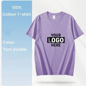 T-shirt uni confortable 100% coton, unisexe, pour impression personnalisée, sérigraphie, DTG et broderie - Product Image 2