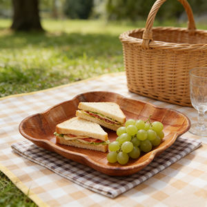 Tazones de Madera Natural Ecológicos de Primera Calidad, Tallados a Mano, para Uso en Campamentos, para Fideos de Arroz, Resistentes al Calor y Ligeros - Product Image 6