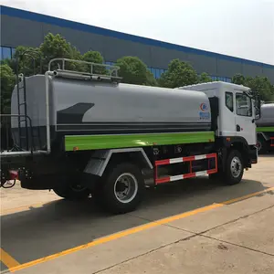 Caminhão de água potável de 3000 galões, caminhão de 10-12toneladas para transporte de água
