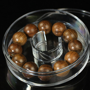 Acrylic Jewelry Box Round 10.5 Cm Inner Diameter Transparent <b>Display</b> <b>Case</b> For Bracelets Necklaces Storage Organizer Hangzhou - Product Image 2