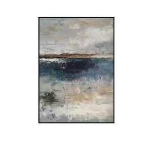 Dipinto a Olio e Acrilico Astratto Moderno Personalizzato <span class=keywords><strong>su</strong></span> <span class=keywords><strong>Tela</strong></span>, Decorazione Murale Originale Fatta a Mano - Product Image 5