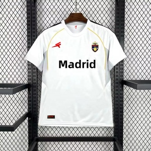 เสื้อฟุตบอลมาดริด ฤดูกาล 2025-26 ชุดเหย้า ชุดเยือน แฟนบอลและนักเตะ  มีแบบไทยสไตล์คลาสสิก สีขาว - Product Image 1